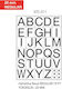 Tanex Stc 500 Series Numbers & Letters Stickers 2 Sheets In Polybag