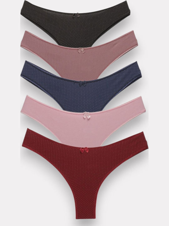 Βαμβακερά Damen Brasilien MultiPack Colorful