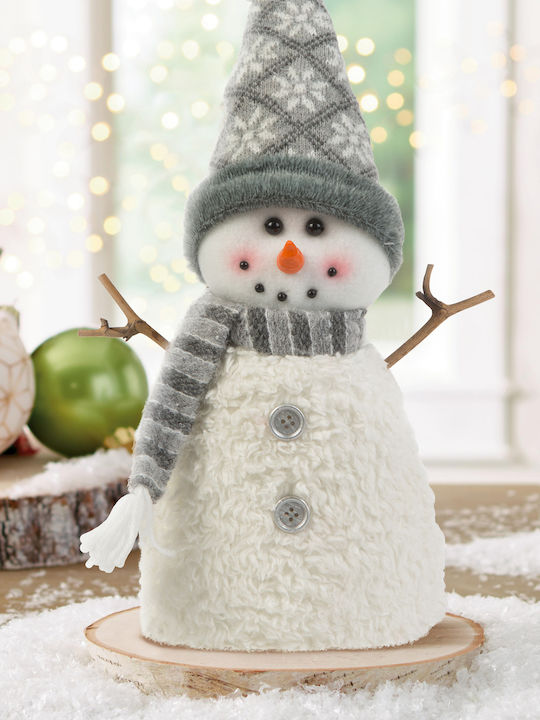 Snowman Decoration Hat 35 X 22 Cm A