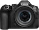 Canon EOS R6 Mark III Mirrorless Φωτογραφική Μηχανή Kit (RF 24-105mm F4-7.1 IS STM) Μαύρη