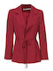 Mind Matter Eve Women's Blazer Cherry Red