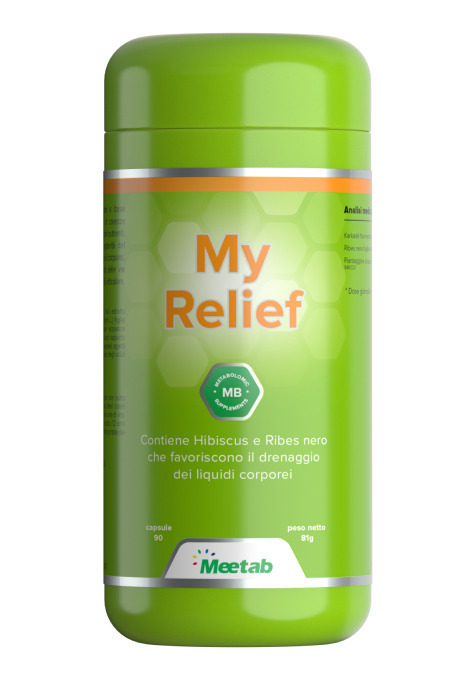 Meetab My Relief Ειδικό Συμπλήρωμα Διατροφής 90 φυτικές κάψουλες