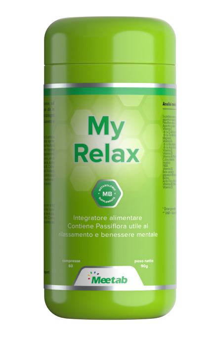 Meetab My Relax Ειδικό Συμπλήρωμα Διατροφής 60 κάψουλες