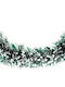Crăciun Ghirlande Plastică Verde 200x15cm 1buc