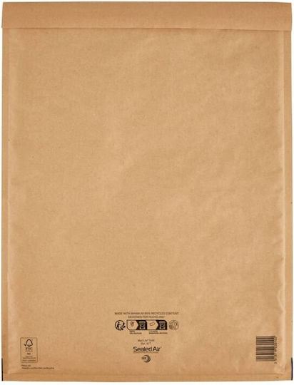 Salko Paper Set of Envelopes Correspondence with Adhesive 10pcs in Beige Color