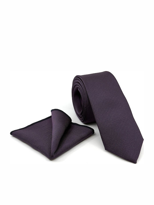 Legend Accessories Σετ Ανδρικής Γραβάτας σε Μωβ...