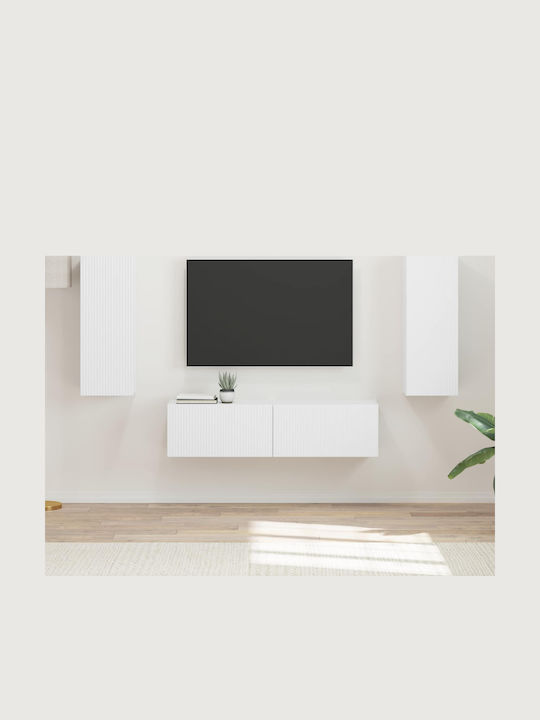 Living Room TV Unit White L30xW31xH80cm