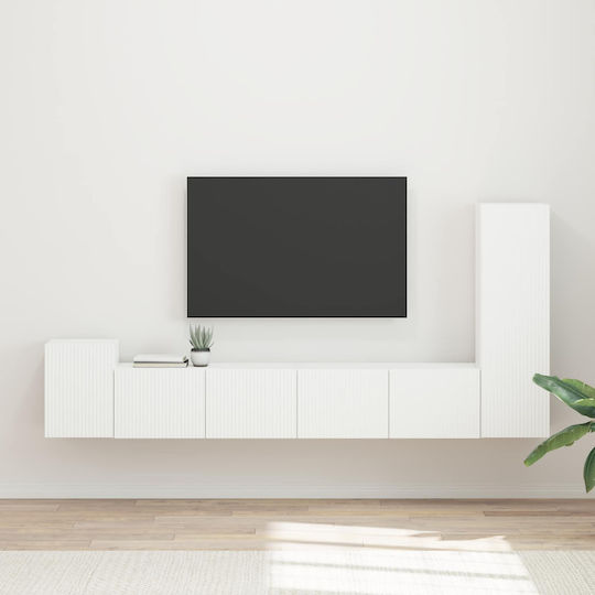 Wohnzimmer TV-Einheit White L30xB31xH100cm