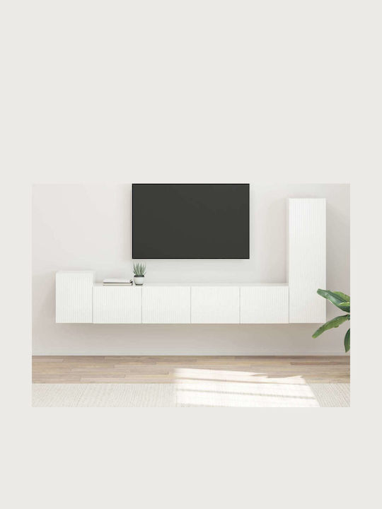 Living Room TV Unit White L30xW31xH100cm