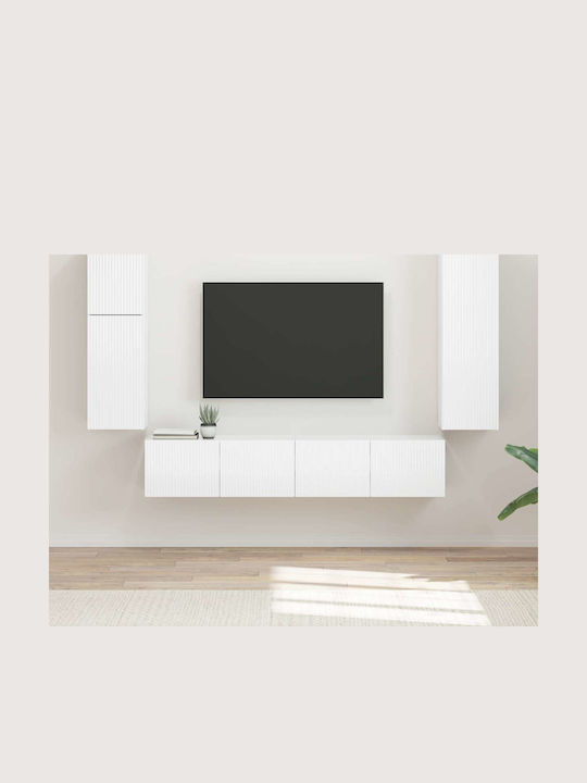 Living Room TV Unit White L30xW31xH100cm