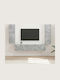 Wohnzimmer TV-Einheit Grey L30xB31xH100cm