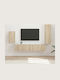 Living Room TV Unit Sonoma Oak L30xW31xH100cm