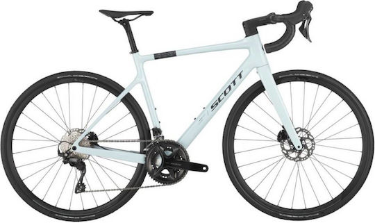 Scott Addict 50 28" 2026 Λευκό Ποδήλατο Δρόμου με 24 Ταχύτητες