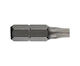 Bit Standard 1/4'' Din Iso 1173 Form C 6.3 Torx Profile Hole L 25 Tx Bo 30 Pieces