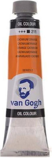 Royal Talens Van Gogh Oil Colour Cadmium Orange 211 20ml