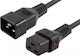 Microconnect IEC C19 - IEC C20 Cablu 2m Negru (PC1285)