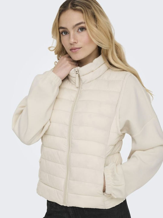 Only Fără mâneci Jachetă Puffer Piatră ponce