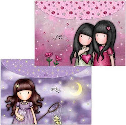 Santoro Φάκελος με Κουμπί Πολύχρωμος 2τμχ Catch A Falling Star & You Can Have Mine Santoro Φάκελος με Κουμπί Πολύχρωμος 2τμχ Catch A Falling Star & You Can Have Mine