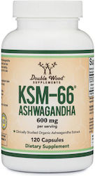 Double Wood KSM-66 300mg 120 Kapseln