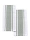 Arte Regal Towel from 100% Cotton in White Color 50x70cm 2pcs