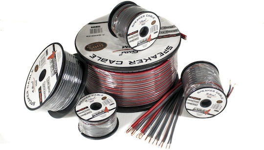 Four Connect Speaker Cable 4-800230 Stage 2 15 M Roll 2 X 0.75 Mm2 Ofc