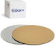 Round Discs D13cm Thickness 1mm Double-Sided Gold Silver 100 Pieces