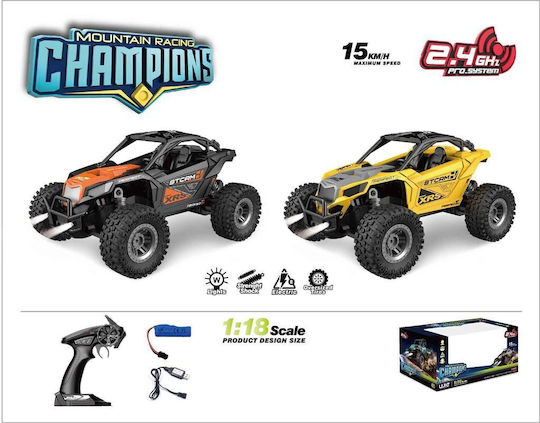 Τηλεκατευθυνόμενο Τζιπ Champion Racing Φωτα Ηχους Mkn695244