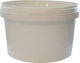 Nostos Pure Gefäß Kunststoff mit Deckel 1090ml (100Stück)