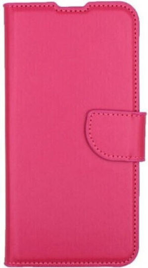 Book Piele artificială / Silicon Fuchsia (Poco C85)