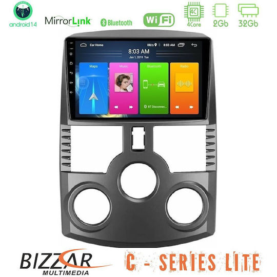 Bizzar Car Audio System for Daihatsu Terios 2007-2015 (Bluetooth/USB/AUX/WiFi/GPS/Apple-Carplay/Android-Auto) with Touch Screen 9"