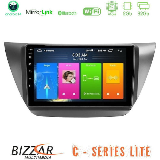 Bizzar Car Audio System for Mitsubishi Lancer 2004 – 2008 (Bluetooth/USB/AUX/WiFi/GPS/Apple-Carplay/Android-Auto) with Touch Screen 9"