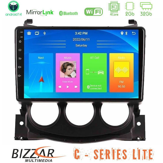 Bizzar Ηχοσύστημα Αυτοκινήτου για Nissan 370Z 2009-2013 (Bluetooth/USB/AUX/WiFi/GPS/Apple-Carplay/Android-Auto) με Οθόνη Αφής 9"