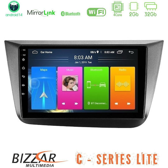 Bizzar Автомобилна Аудио Система (Блутут/USB/AUX/WiFi/GPS/Apple-Carplay/Android-Auto) с Тъчскрийн 9"