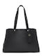 Women's Black Shopper Bag