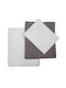Beboulino Baby Sheets Set Crib Flannel Brown 100x180cm 3pcs
