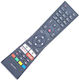 Rm-c3331/rc4318 Kntech Remote Control Led Horizon Vestel Telefunken Ultra 4k