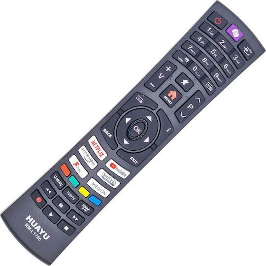 Universal Remote Control Vestel-telefunken-finlux Ultrahd 4k
