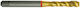 960st51 Lange Maschinengewindebohrer Normal Feingewinde Din 371 376 374 Form C Zinn Dim M 3 X 0,5 Mm