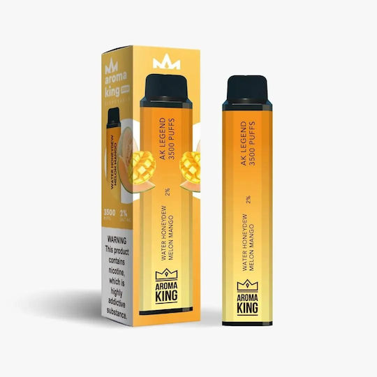 Aroma King Einweg E-Zigarette 3500 Züge Melon 20mg