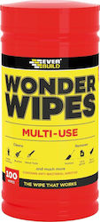 Everbuild Wonder Wipes 467442 Kommerzielle Handreiniger Flüssige Tücher 100 Stück