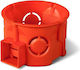 Eurolamp Elektrisches Gehäuse IP20 in Orange Farbe 151-25327
