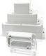 Surface Mounted Electrical Box Watertight IP67 in Gray Color