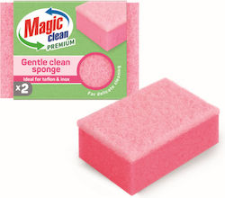 Magic Kitchen Sponge for Dishes 2pcs