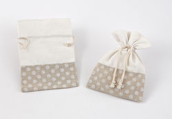 Palma Emporio Pouch for Wedding Favors Ecru 1pcs
