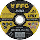 FFG Δίσκος Λείανσης 125mm 10τμχ