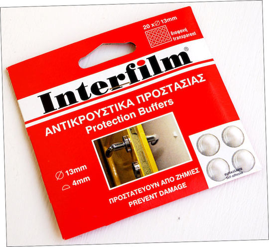 Interfilm 13mmx1.5mm Door Buffers 13x1.5mm 25pcs