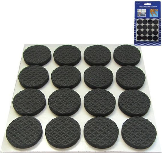 AGC für Stühle/Tische/Bilder Rund Möbelsocken Runde mit Aufkleber und Durchmesser 20mm 6Stück 30501353