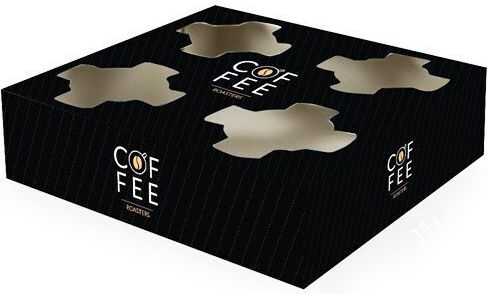 Set of 100 Coffee Cup Holders 4 Positions Coffee Roasters