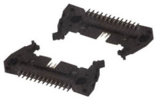 Connector Αρσενικο Συγκρατηση 138-hnl-20p Wan Τεμάχια:10 IDC Connector (10τμχ)