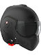 Roof Boxer Alpha Black Matt Motorcycle Helmet Flip-Up ECE 22.06